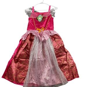 Disney‎ Princess Aurora Sleeping Beauty Costume Dress Up Size 12 US L/XL NEW